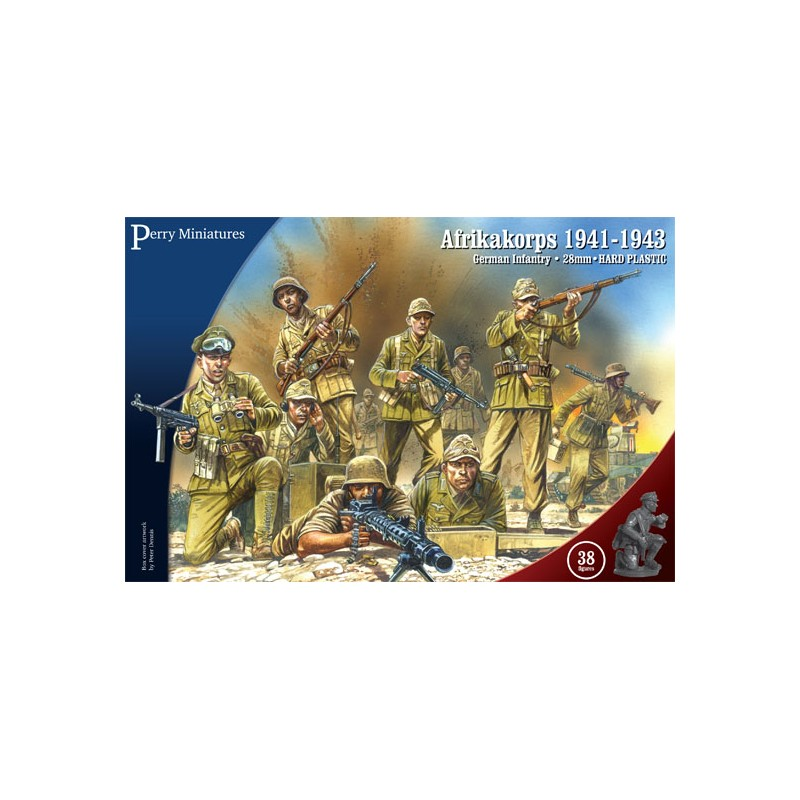 Perry Miniatures : Afrikakorps. German Infantry 1941-43