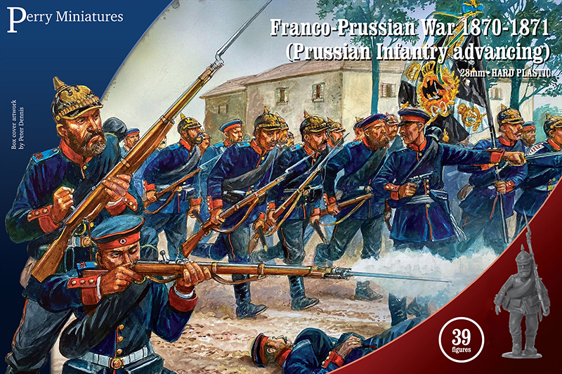 Perry Miniatures : Prussian Infantry advancing