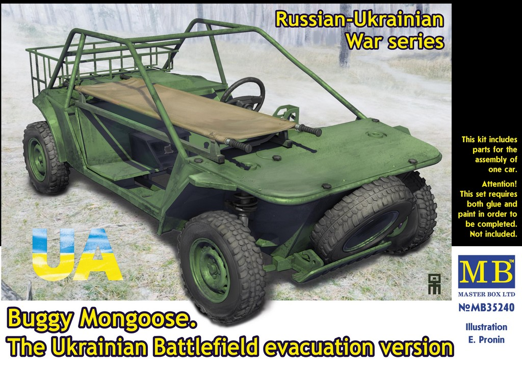 Miniart :  Buggy Mongoose. The Ukrainian Battlefield evacuation