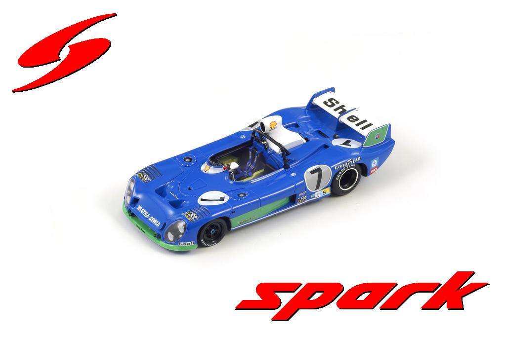 Spark : Matra Simca MS 670 B │ No.7 Winner 24H Le Mans 1974 - Pescarolo - Larrousse