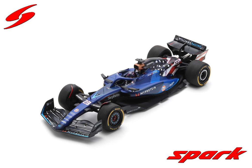 Spark : Williams F1 FW45 │ No.23 Williams Racing 9th USA GP 2023 - Alex Albon