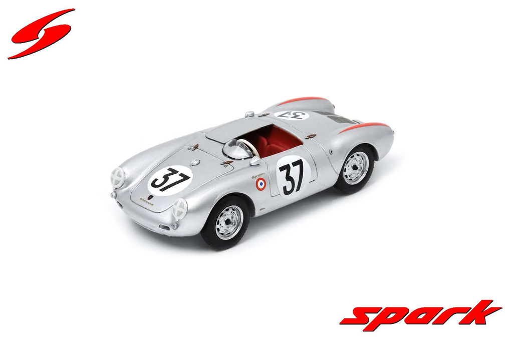 Spark : Porsche 550 │ No.37 4th Le Mans 24H 1955 - H. Polensky - R. von Frankenberg