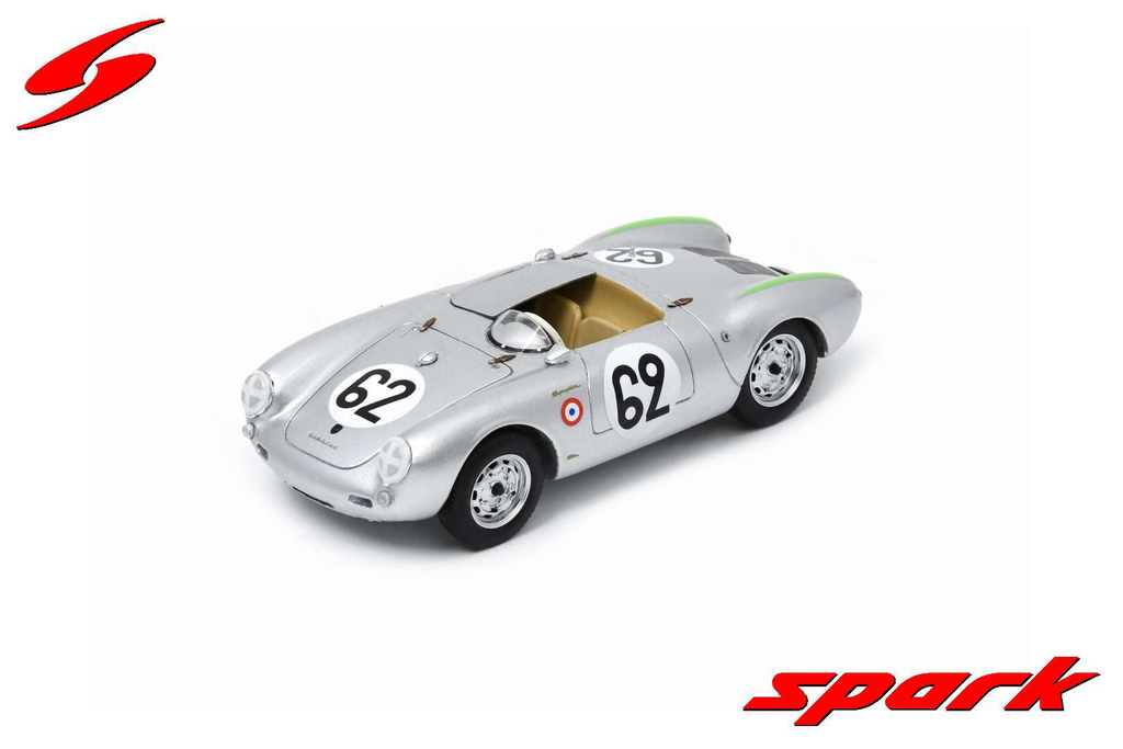 Spark : Porsche 550 │No.62 6th Le Mans 24H 1955 - H. Gloeckler - J. Juhan