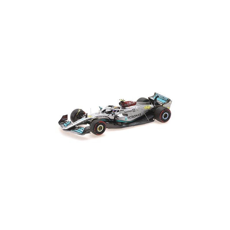 Minichamps : Mercedes AMG F1 W13 E Performance │ No.44 Lewis Hamilton F1 Angleterre - 2022