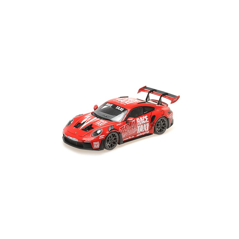 Minichamps : Porsche 911 (992) GT3 RS Getspeed Race Taxi 2024 - Red