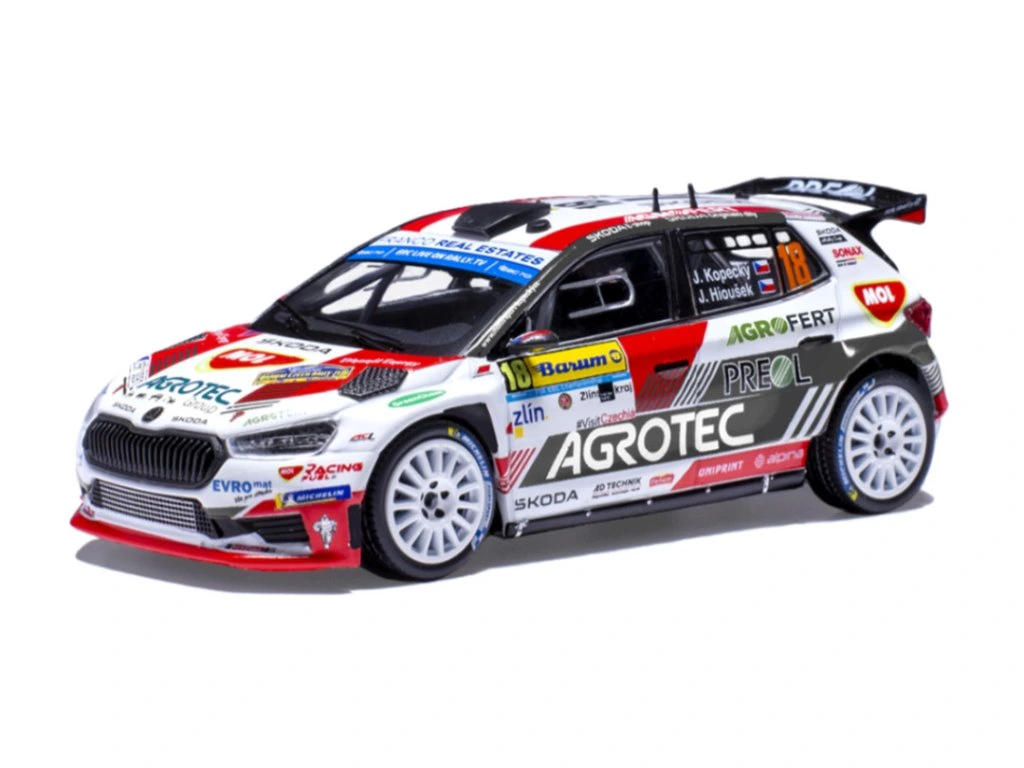 Ixo Models : Škoda Fabia RS Rally2 │ No.18