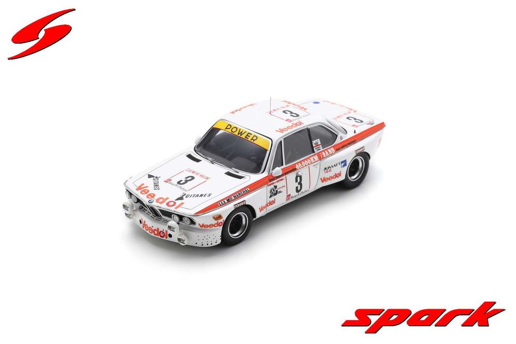 Spark : BMW 3.0 CSi │ No.3 24H Spa 1975 J-J. Feider - J-M. Détrin