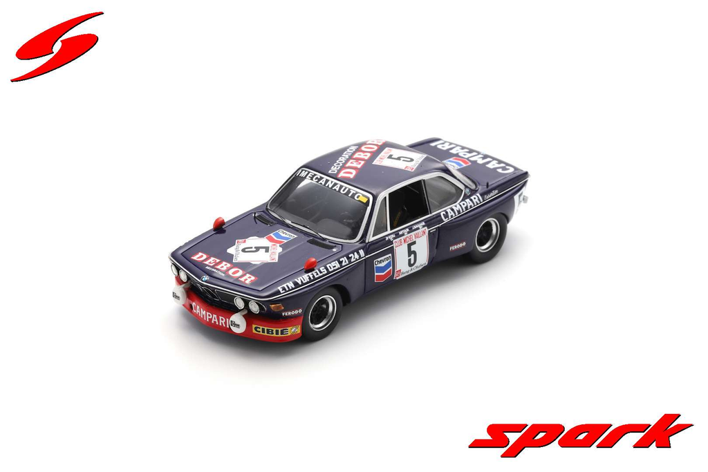 Spark : BMW 3.0CSi │ No.5 24H Spa 1975 J. Sauvage - J-P. Rieu