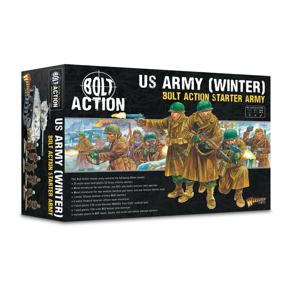  US Army (Winter) Starter Army │ Bolt Action