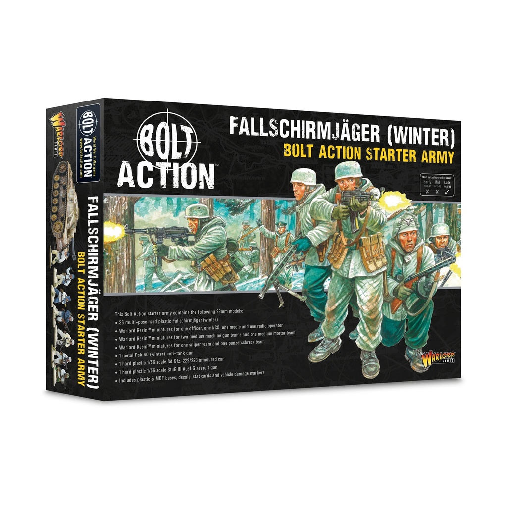 Bolt Action : Fallschirmjäger (Winter) Starter Army  