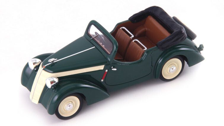 Autocult : Jawa Minor 600 Cabriolet, groen-creme