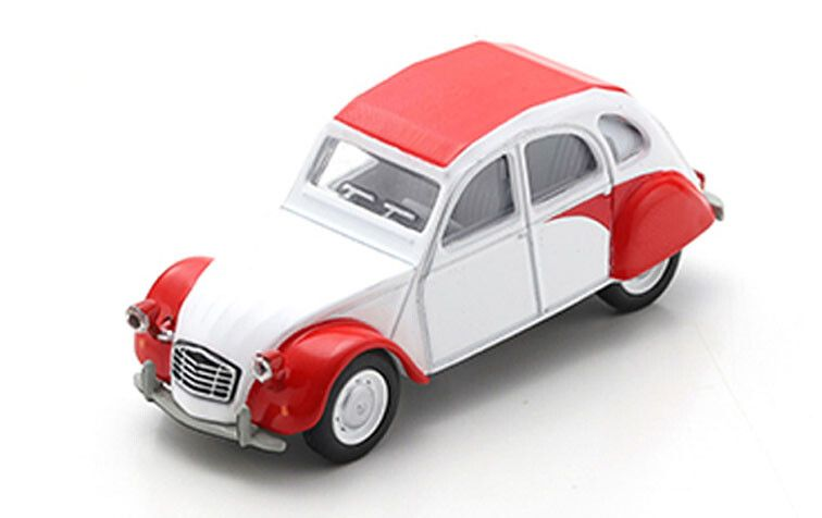 Citroen 2CV │ Rouge & Blanc