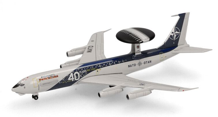 Herpa : Boeing E-3A AWACS NATO E-3 Component 40th Anniversary