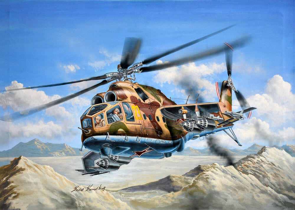 Trumpeter : Mi-24A Hind-B