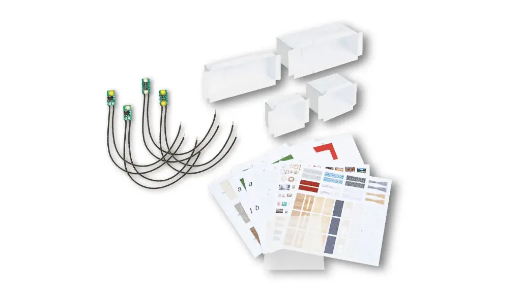 Noch : Set d'éclairages intérieurs de bâtiments à LED