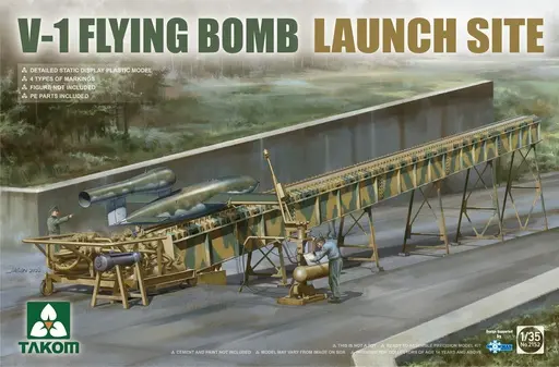 Takom : V-1 FLYING BOMB  LAUNCH SITE