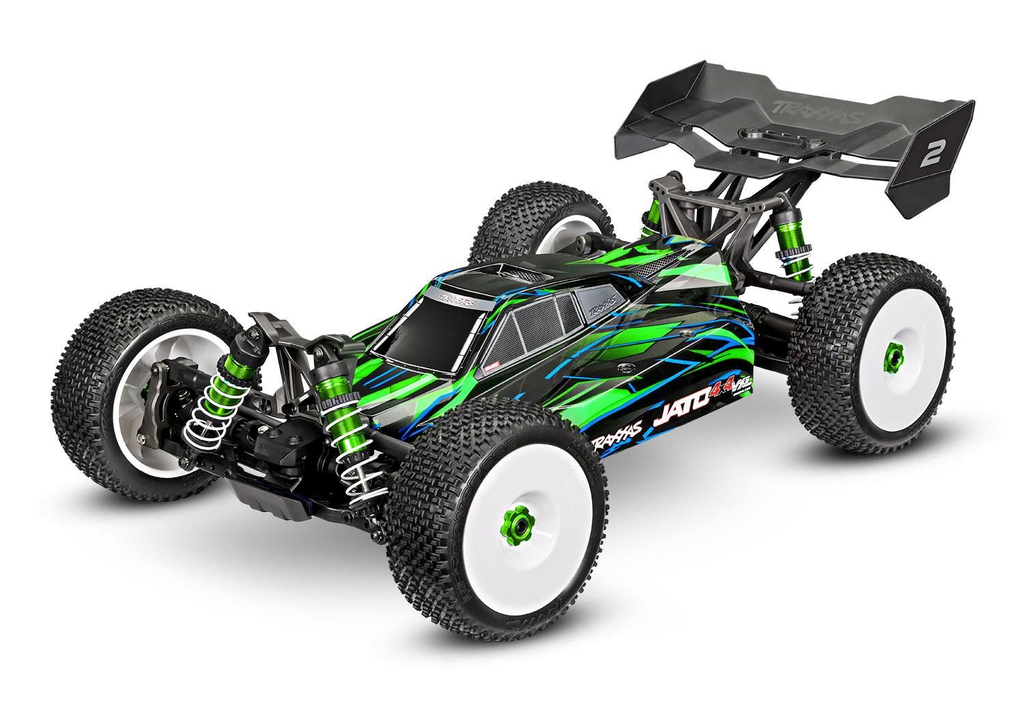 Traxxas : Jato 4X4 VXL 4S Buggy Green [TRX90386-4GRN]