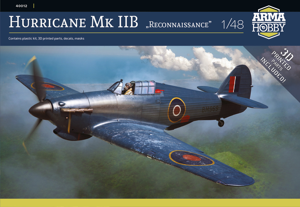 Arma Hobby : Hurricane Mk IIb │ Reconnaissance 