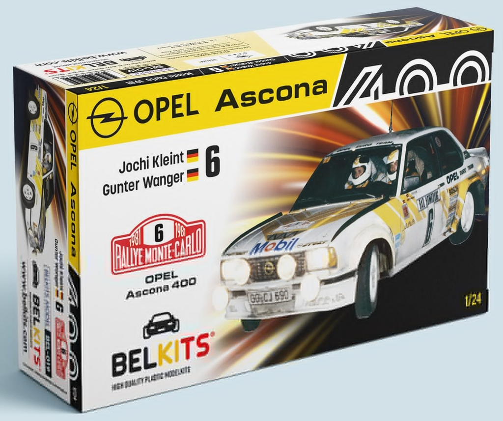 Belkits : Opel Ascona 400 │Rally Monte Carlo 1981 - J.Kleint / G.Wanger 