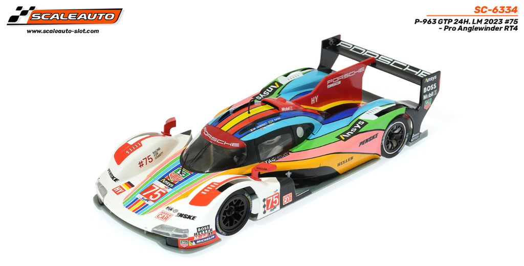 Scaleauto : Porsche 963 GTP │No.75 24h LeMans 2023 - Pro Anglewinder RT4