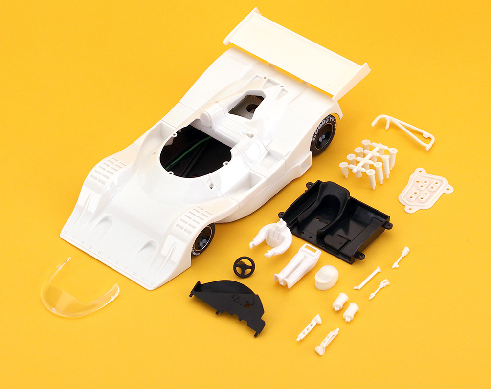 MRSLOTCAR : Shadow DN-4 White Kit 1974