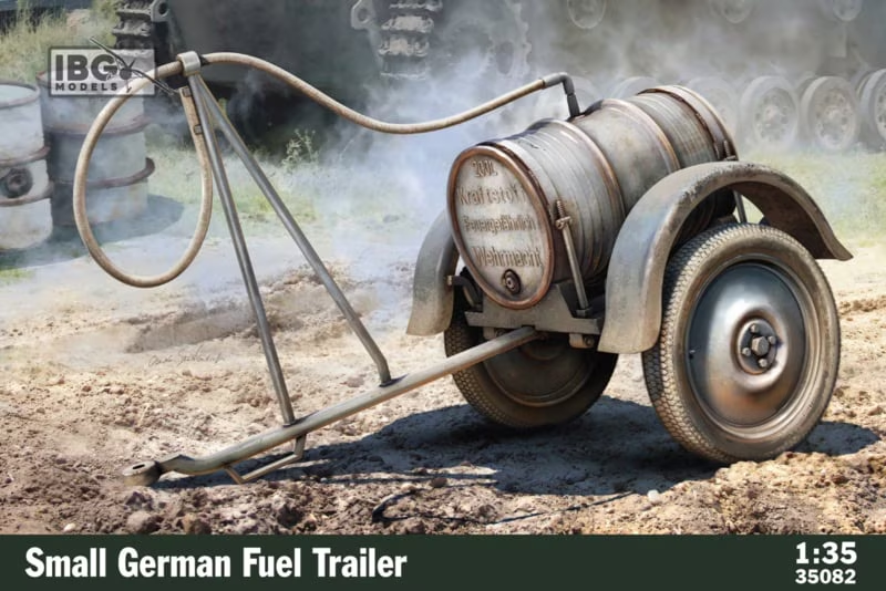 IBG : Small German Fuel Trailer 