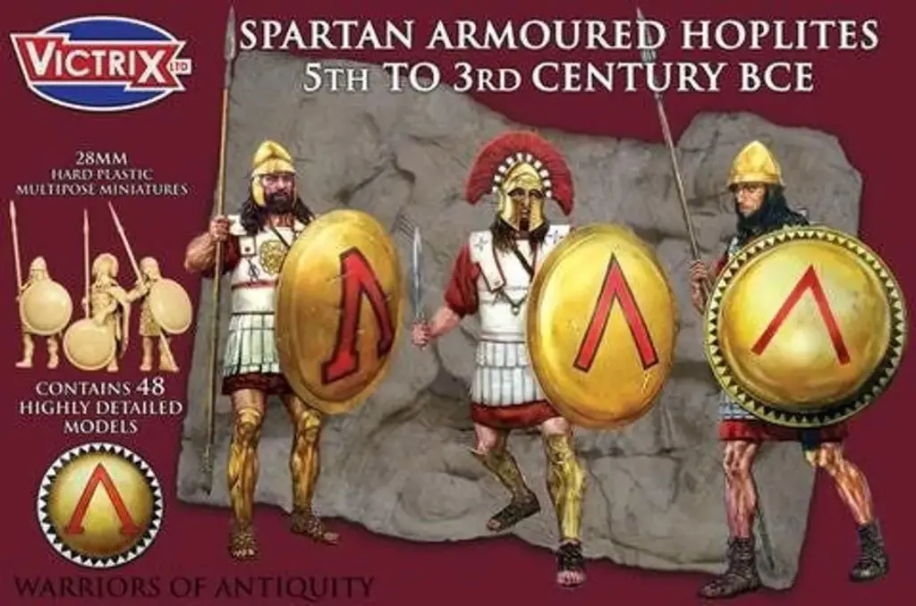 Victrix : Spartan Armoured Hoplites 5th to 3rd Century BCE │ Warriors of Antiquity