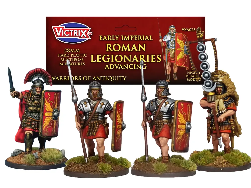 Early Imperial Roman Legionaries Advancing