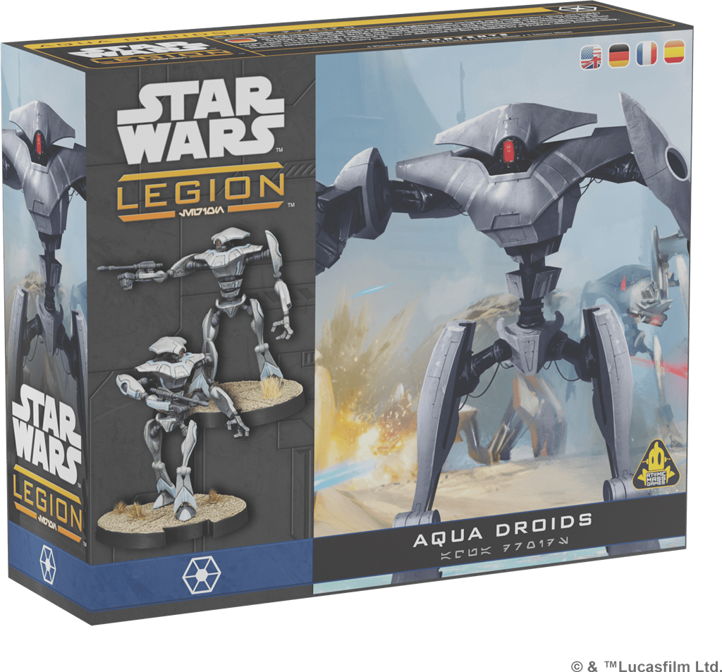 Star Wars LEGION : Aqua Droid │ Extension d'Unite