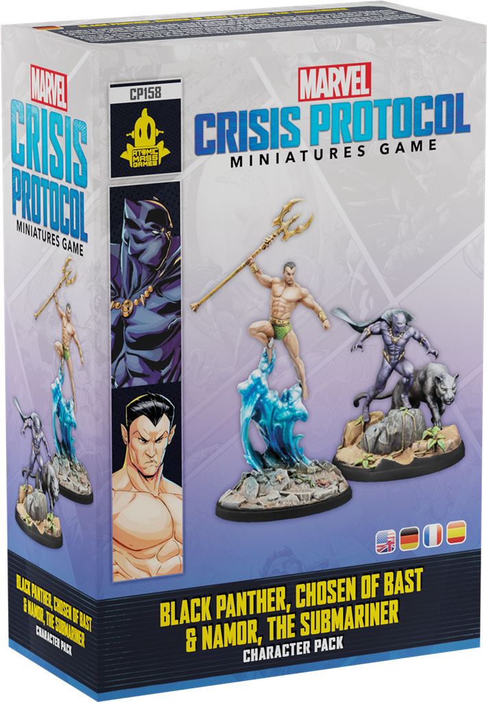 MCP : Black Panther, Chosen of Bast & Namor, the Sub-Mariner - Character Pack