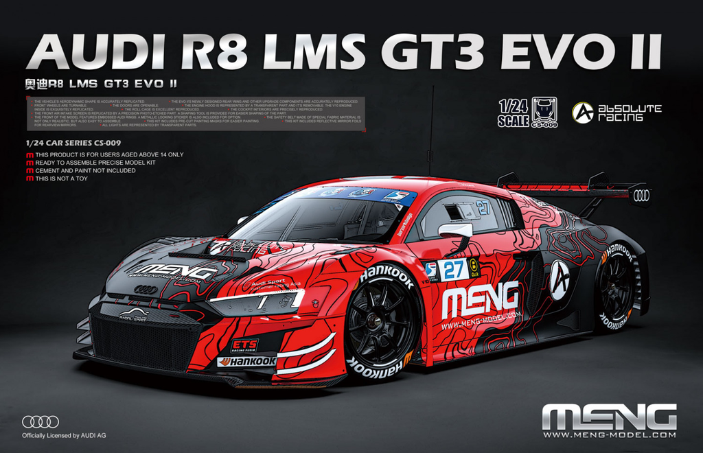 Meng : Audi R8 LMS GT3 EVO II │ Absolute Racing