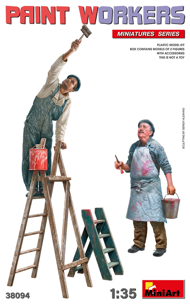 Miniart : Paint Workers 