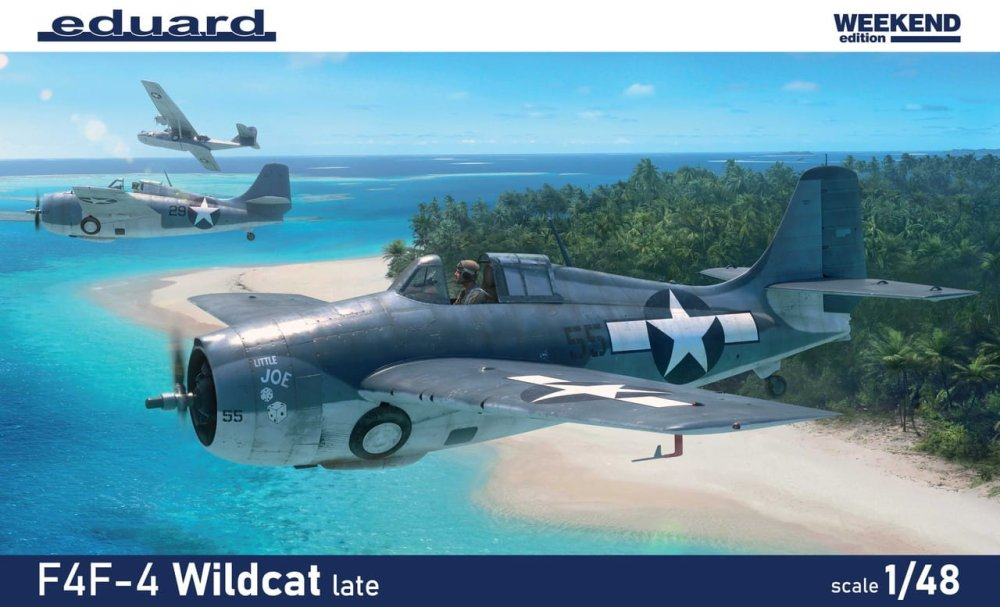 Eduard : F4F-4 Wildcat Late │ Weekend