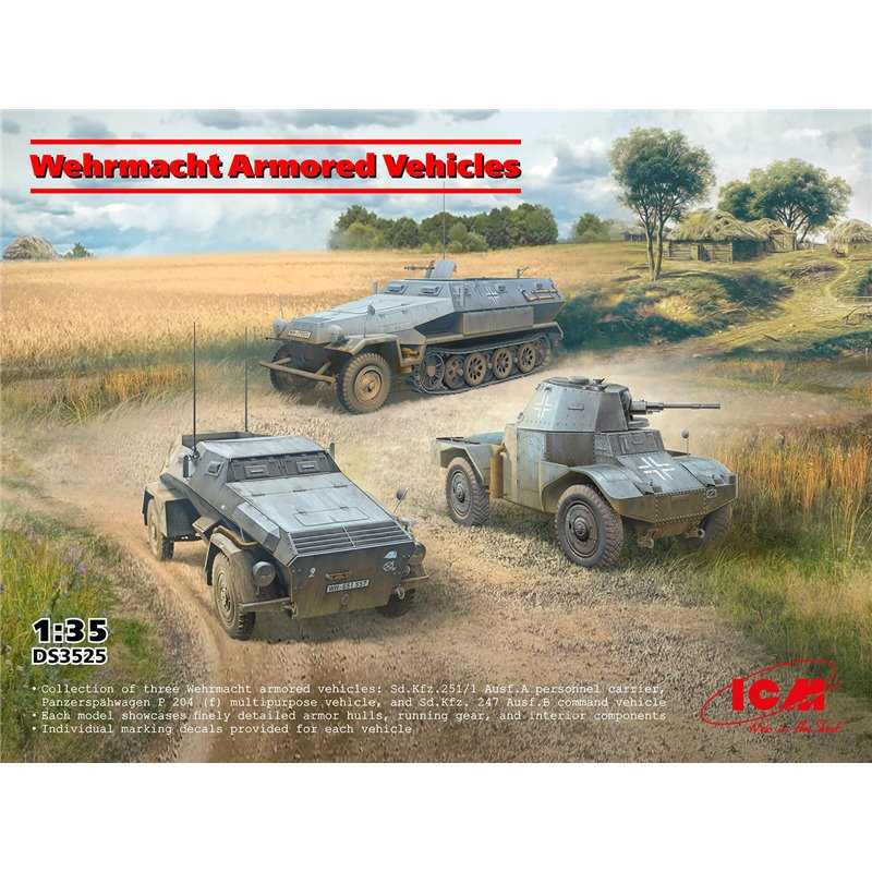 ICM : Wehrmacht Armored Vehicles 