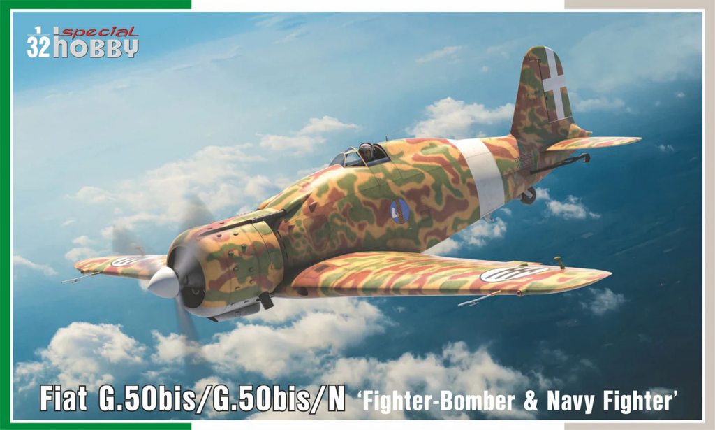 Special Hobby : Fiat G.50bis/G.50bis/N │ Fighter-Bomber & Navy Fighter