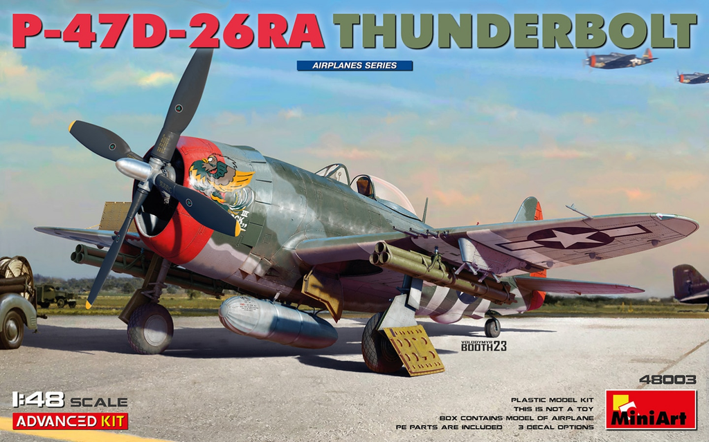 MiniArt : P-47D-26RA Thunderbolt │ Advanced Kit