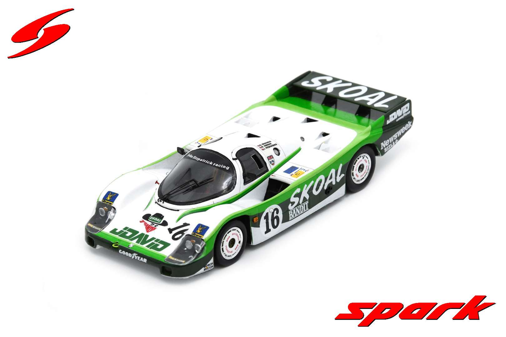 Spark : Porsche 956 │ No.16 5th Le Mans 24H 1983 G. Edwards J. Fitzpatrick - R. Keegan