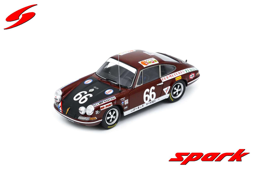 Spark : Porsche 911T │ No.66 Le Mans 24H 1969 J. Egreteaud - R. Lopez