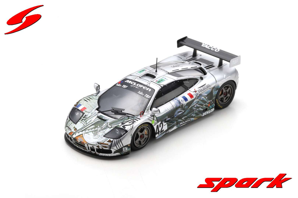 Spark : McLaren F1 GTR │ No..42 Société BBA Compétition 24H Le Mans 1995 J-L. Maury-Laribière - M. Sourd - H. Poulain