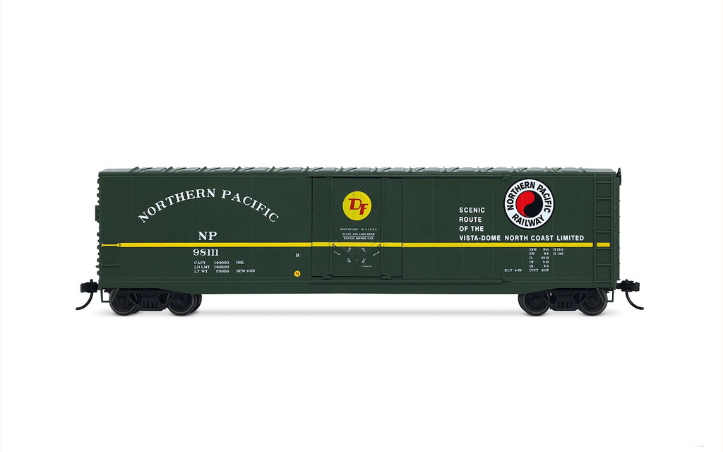 Rivarossi : Wagon Boxcar Northen Pacific 98111