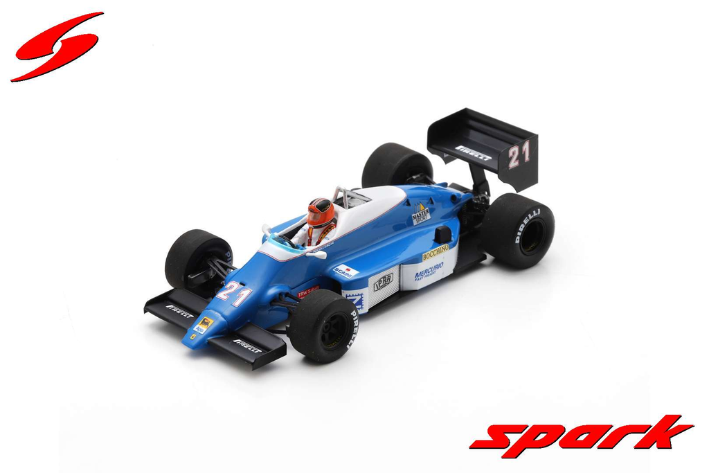 Spark models : Osella FA1G No.21 Austrian GP 1986 Piercarlo Ghinzani