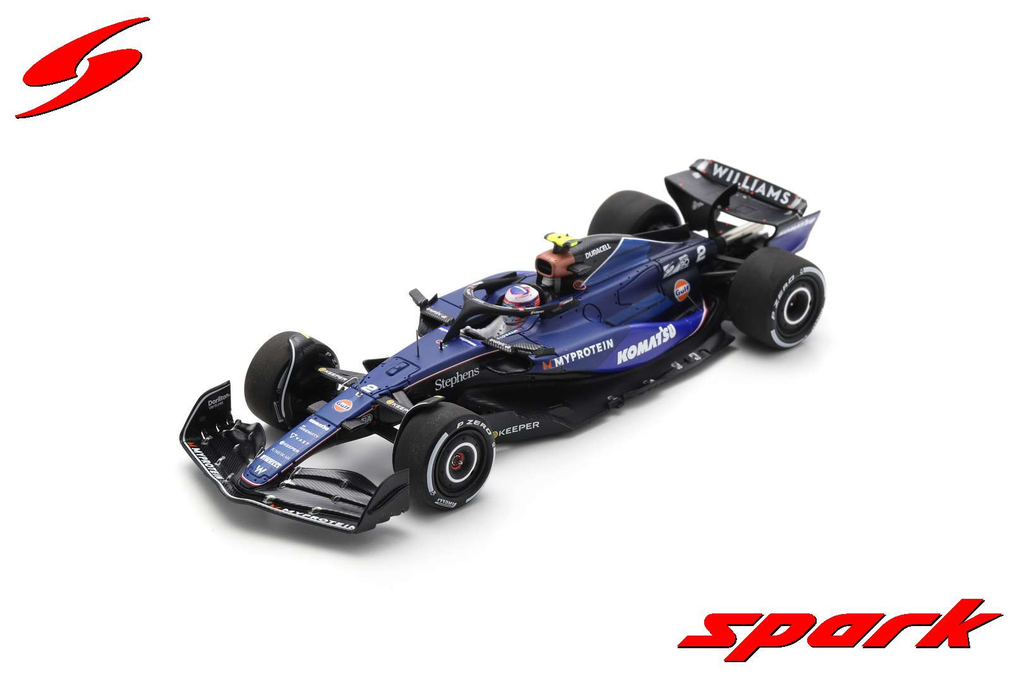 Spark models : Williams Racing FW46 No.2 Emilia-Romagna GP 2024 Logan Sargeant