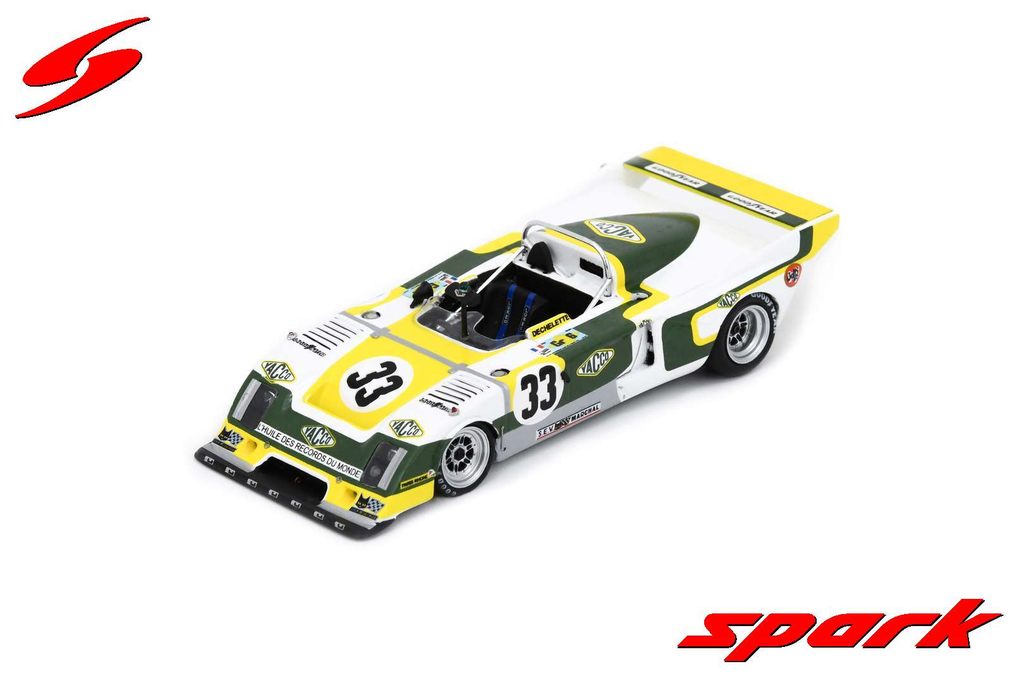 Spark models : Chevron B36 No.33 Le Mans 24H 1979 A. Dechelette - C. Dechelette - M. Tarres