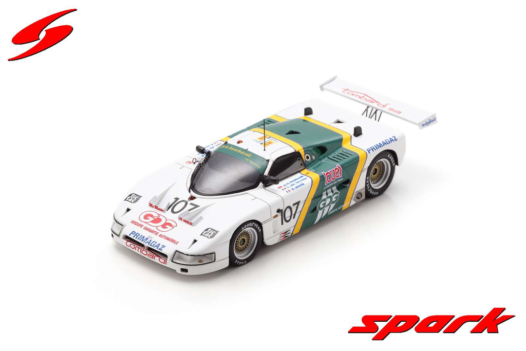 Spark models : Spice SE87C No.107 Le Mans 24H 1990 P-A. Lombardi - D. Morin - F. de Lesseps