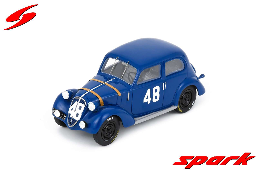 Spark models : Simca 8 No.48 Le Mans 24H 1938 V. Camerano - R. Klempeneré