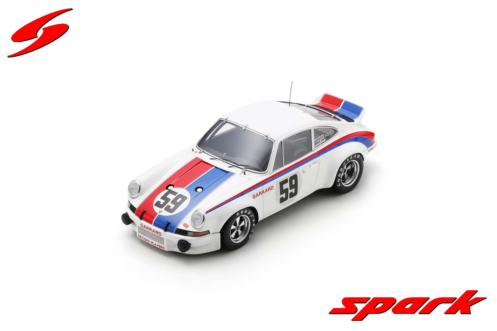 Spark models : Porsche 911 Carrera RSR No.59 Winner 24H Daytona 1973 P. Gregg - H. Haywood