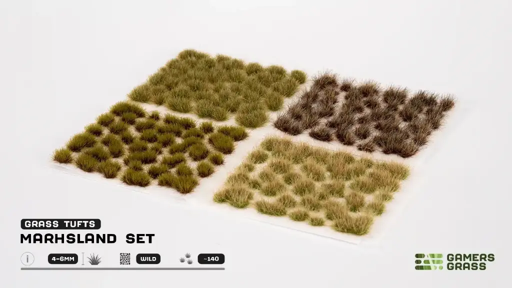 Gamers Grass : Marshland Set │ Touffes d'Herbes