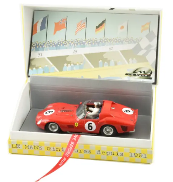 Le Mans Miniatures : Ferrari 330 TRI n°6 Winner Le Mans 1962 