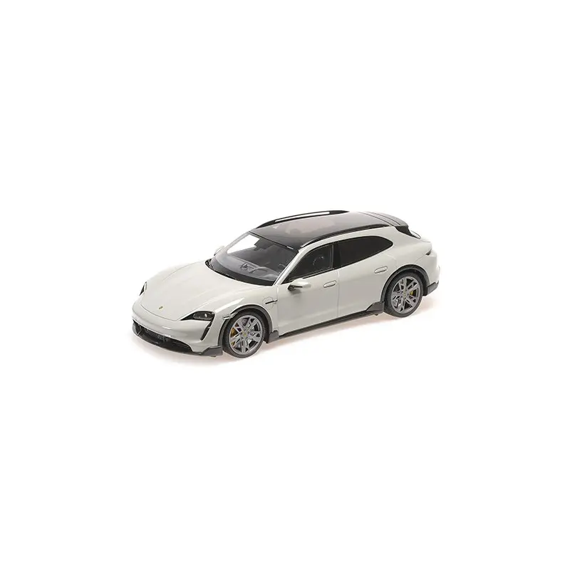 Minichamps : Porsche Taycan Cross Tourismo Turbo S 2021 - Gris 