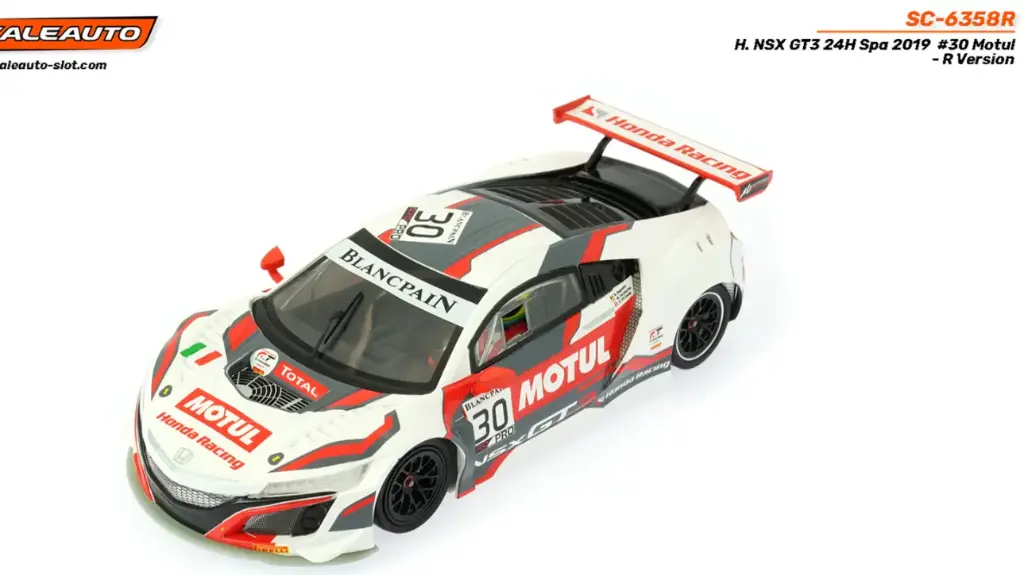 Scaleauto : Honda NSX GT3 24H Spa 2019 #30 Motul - R Version